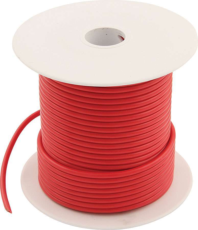 Allstar Performance - 14 Awg Red Primary Wire 100ft