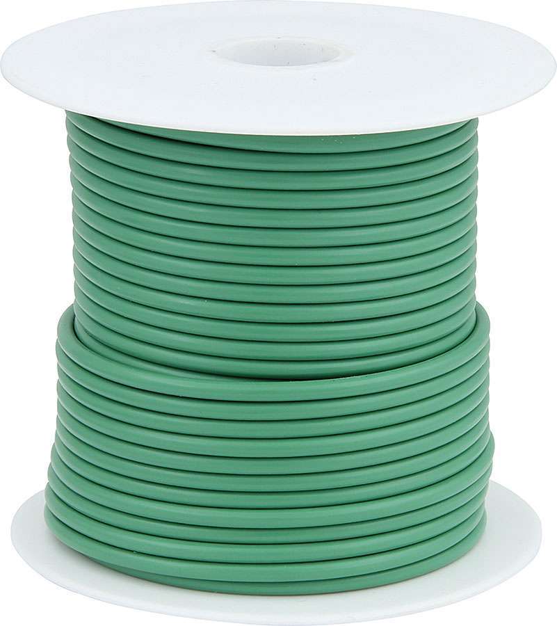 Allstar Performance - 14 Awg Green Primary Wire 100Ft