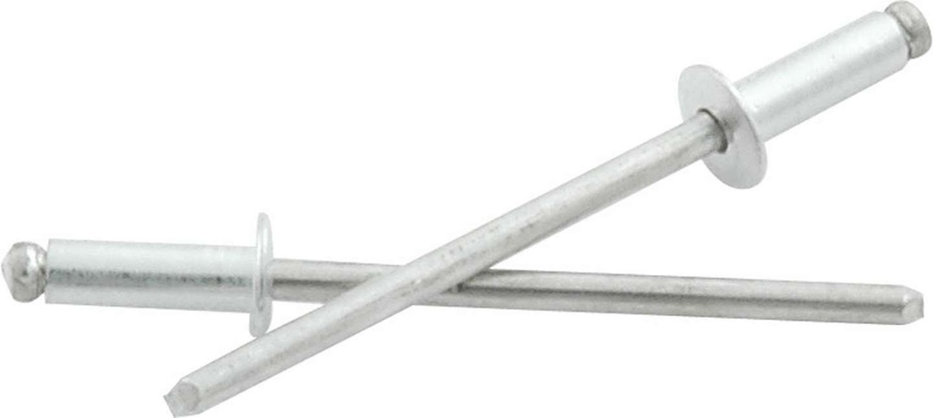 Allstar Performance - 1/8in Alum Rivet Silver 500Pk 1/8in-1/4in